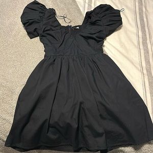 Abercrombie puff sleeve dress with built in shorts worn 1x